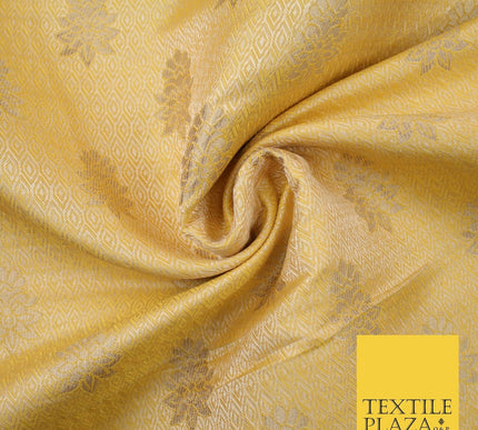 Intricate Floral Ornamental Textured Brocade Jacquard Waistcoat Dress Fabric