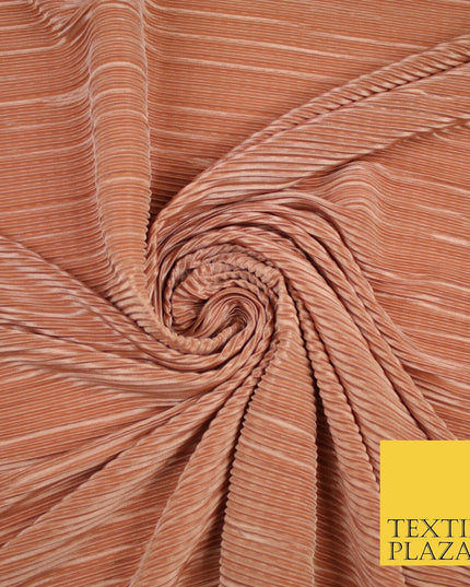 17 COLOURS Mini Pleated Crushed Plissé Satin Stretch Bodre Fabric Skirt Trousers