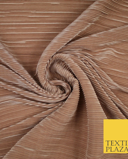 17 COLOURS Mini Pleated Crushed Plissé Satin Stretch Bodre Fabric Skirt Trousers