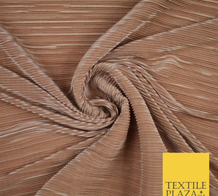 17 COLOURS Mini Pleated Crushed Plissé Satin Stretch Bodre Fabric Skirt Trousers