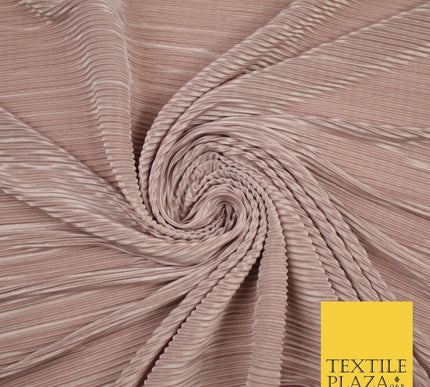 17 COLOURS Mini Pleated Crushed Plissé Satin Stretch Bodre Fabric Skirt Trousers