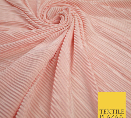 17 COLOURS Mini Pleated Crushed Plissé Satin Stretch Bodre Fabric Skirt Trousers