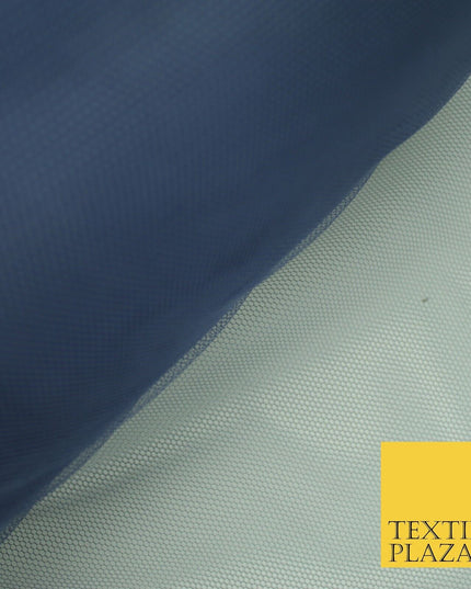16 COLOURS - Premium Soft / Light Stiff Dress Net Fabric Tulle Material 60"