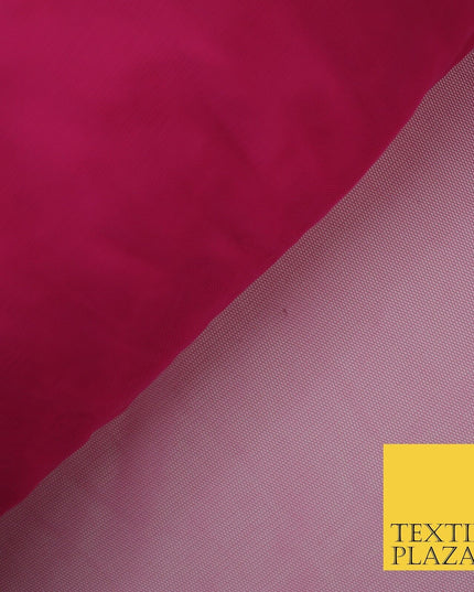 16 COLOURS - Premium Soft / Light Stiff Dress Net Fabric Tulle Material 60"