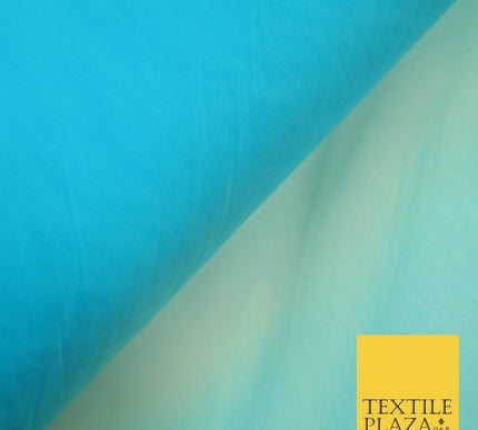 16 COLOURS - Premium Soft / Light Stiff Dress Net Fabric Tulle Material 60"