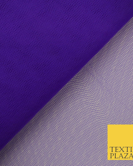16 COLOURS - Premium Soft / Light Stiff Dress Net Fabric Tulle Material 60"