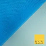 OVER 15 COLOURS - Premium Plain Stiff Dress Net Fabric Mesh Tulle Material 60"