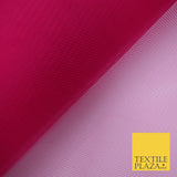 OVER 15 COLOURS - Premium Plain Stiff Dress Net Fabric Mesh Tulle Material 60"
