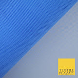 OVER 15 COLOURS - Premium Plain Stiff Dress Net Fabric Mesh Tulle Material 60"