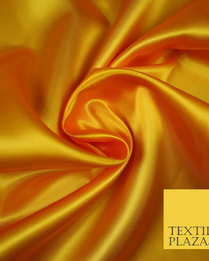 Plain Solid Smooth Shiny Lightweight Poly Satin Fabric Dress Lining Material 58"