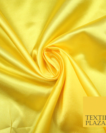 Plain Solid Smooth Shiny Lightweight Poly Satin Fabric Dress Lining Material 58"