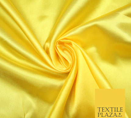 Plain Solid Smooth Shiny Lightweight Poly Satin Fabric Dress Lining Material 58"