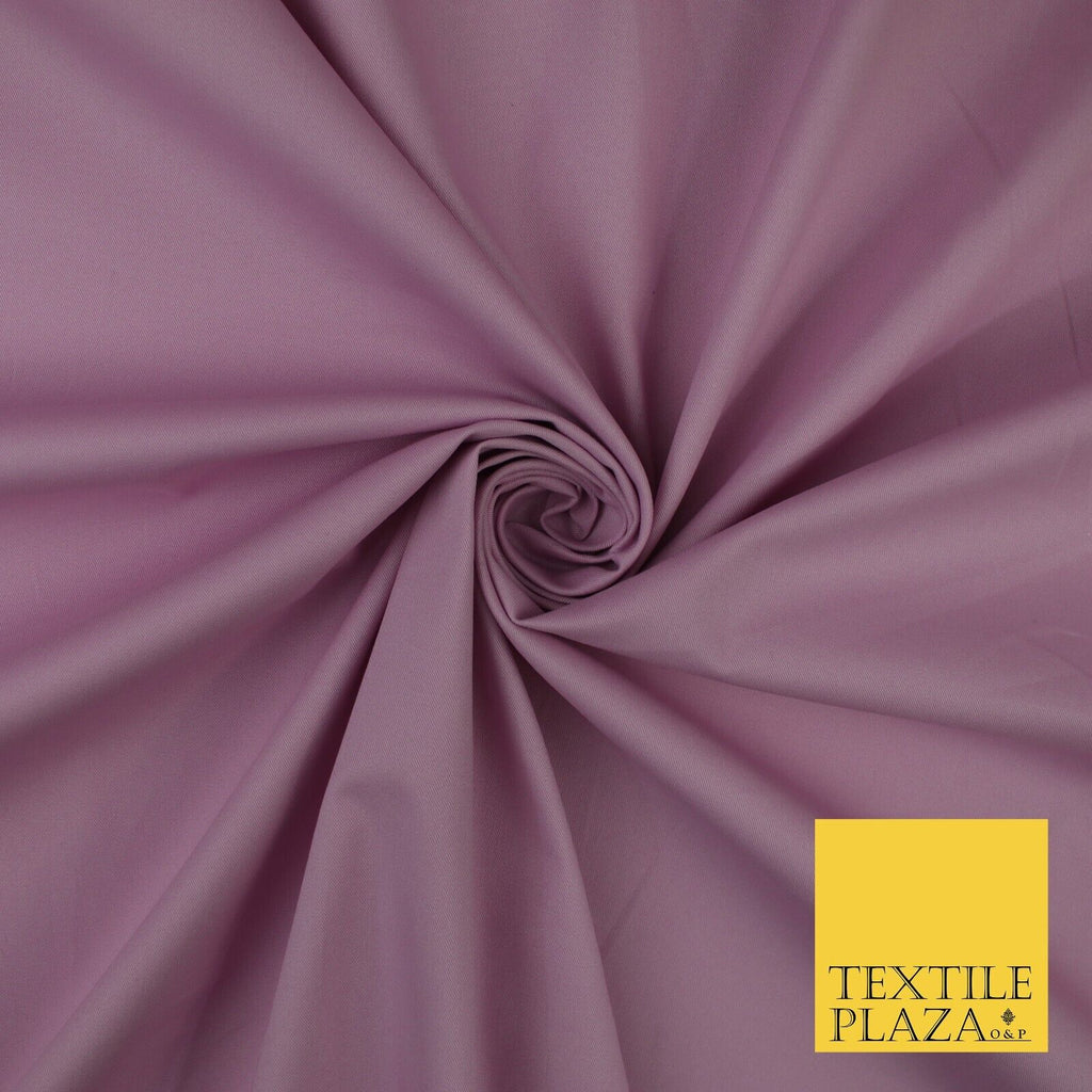 LILAC LAVENDER Stretch Cotton Drill Fabric Twill Uniform Work 56" 8581