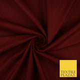 MAROON Stretch Cotton Drill Fabric Twill Uniform Work 56" 8584