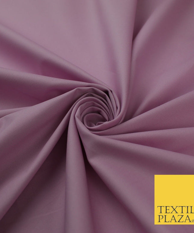 LILAC LAVENDER Stretch Cotton Drill Fabric Twill Uniform Work 56" 8581