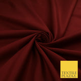 MAROON Stretch Cotton Drill Fabric Twill Uniform Work 56" 8584
