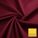 MAROON Poly Cotton Drill Fabric Twill Upholstery Uniform Work 56" 8578