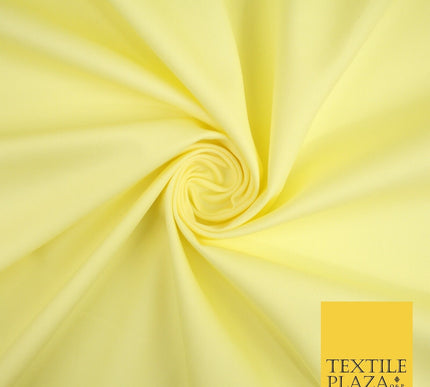 LEMON Stretch Cotton Drill Fabric Twill Upholstery Uniform Work 56" 8579