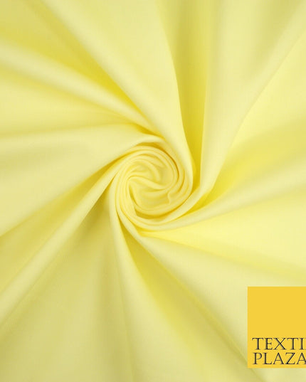 LEMON Stretch Cotton Drill Fabric Twill Upholstery Uniform Work 56" 8579