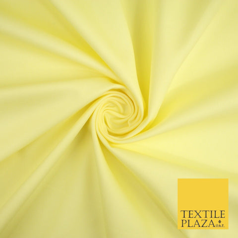 LEMON Stretch Cotton Drill Fabric Twill Upholstery Uniform Work 56" 8579