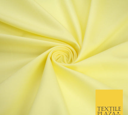 LEMON Stretch Cotton Drill Fabric Twill Upholstery Uniform Work 56" 8579