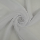 17 COLOURS Plain Soft Smooth Heavy Georgette Chiffon Sheer Dress Fabric 59" Wide