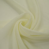 17 COLOURS Plain Soft Smooth Heavy Georgette Chiffon Sheer Dress Fabric 59" Wide