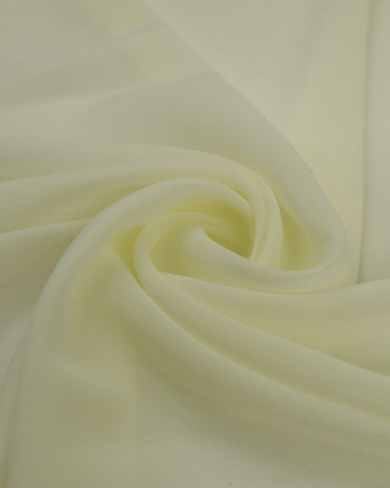 17 COLOURS Plain Soft Smooth Heavy Georgette Chiffon Sheer Dress Fabric 59" Wide