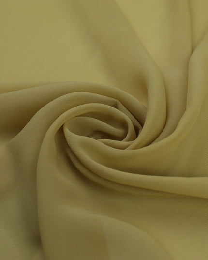 17 COLOURS Plain Soft Smooth Heavy Georgette Chiffon Sheer Dress Fabric 59" Wide