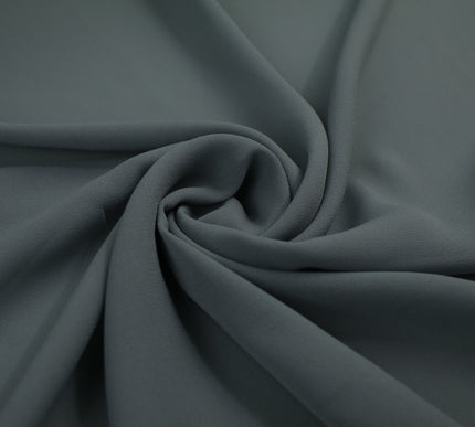 18 COLOURS - Premium Plain DOUBLE Georgette Chiffon Sheer Dress Polyester Fabric