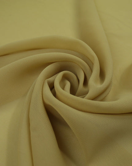 17 COLOURS Plain Soft Smooth Heavy Georgette Chiffon Sheer Dress Fabric 59" Wide