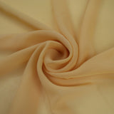 17 COLOURS Plain Soft Smooth Heavy Georgette Chiffon Sheer Dress Fabric 59" Wide