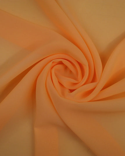 17 COLOURS Plain Soft Smooth Heavy Georgette Chiffon Sheer Dress Fabric 59" Wide