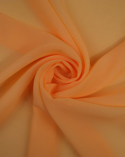 17 COLOURS Plain Soft Smooth Heavy Georgette Chiffon Sheer Dress Fabric 59" Wide