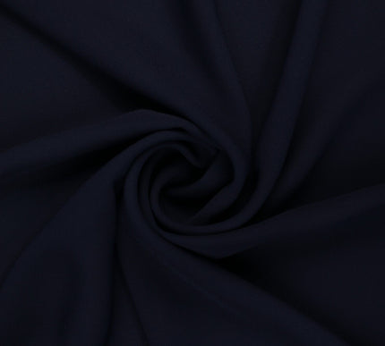 18 COLOURS - Premium Plain DOUBLE Georgette Chiffon Sheer Dress Polyester Fabric