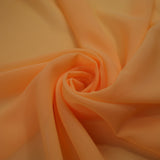 17 COLOURS Plain Soft Smooth Heavy Georgette Chiffon Sheer Dress Fabric 59" Wide