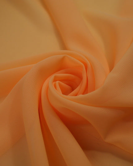 17 COLOURS Plain Soft Smooth Heavy Georgette Chiffon Sheer Dress Fabric 59" Wide