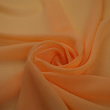 17 COLOURS Plain Soft Smooth Heavy Georgette Chiffon Sheer Dress Fabric 59" Wide