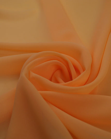 17 COLOURS Plain Soft Smooth Heavy Georgette Chiffon Sheer Dress Fabric 59" Wide