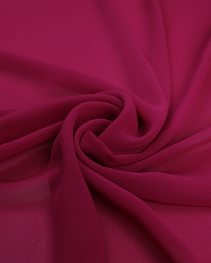 17 COLOURS Plain Soft Smooth Heavy Georgette Chiffon Sheer Dress Fabric 59" Wide