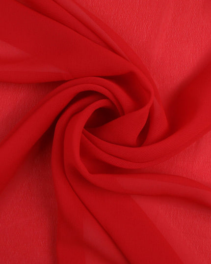 17 COLOURS Plain Soft Smooth Heavy Georgette Chiffon Sheer Dress Fabric 59" Wide