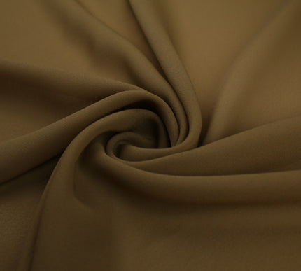 18 COLOURS - Premium Plain DOUBLE Georgette Chiffon Sheer Dress Polyester Fabric