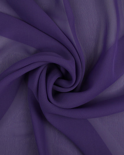 17 COLOURS Plain Soft Smooth Heavy Georgette Chiffon Sheer Dress Fabric 59" Wide