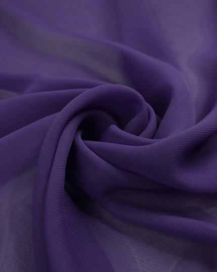 17 COLOURS Plain Soft Smooth Heavy Georgette Chiffon Sheer Dress Fabric 59" Wide