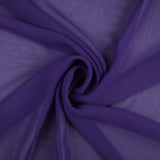 17 COLOURS Plain Soft Smooth Heavy Georgette Chiffon Sheer Dress Fabric 59" Wide