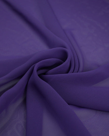 17 COLOURS Plain Soft Smooth Heavy Georgette Chiffon Sheer Dress Fabric 59" Wide