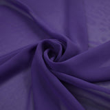 17 COLOURS Plain Soft Smooth Heavy Georgette Chiffon Sheer Dress Fabric 59" Wide