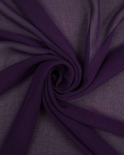 17 COLOURS Plain Soft Smooth Heavy Georgette Chiffon Sheer Dress Fabric 59" Wide