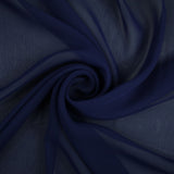 17 COLOURS Plain Soft Smooth Heavy Georgette Chiffon Sheer Dress Fabric 59" Wide