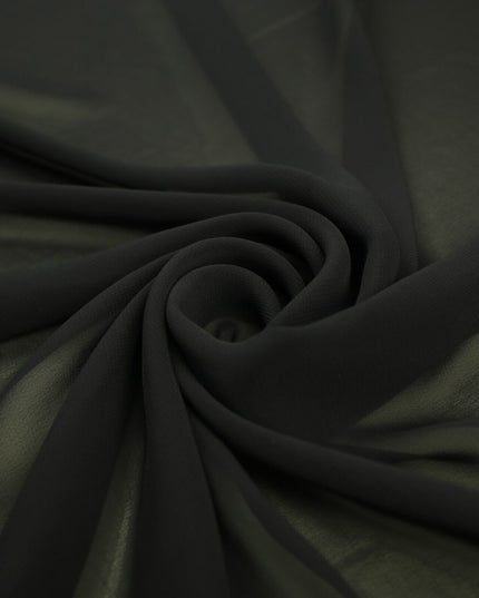 17 COLOURS Plain Soft Smooth Heavy Georgette Chiffon Sheer Dress Fabric 59" Wide